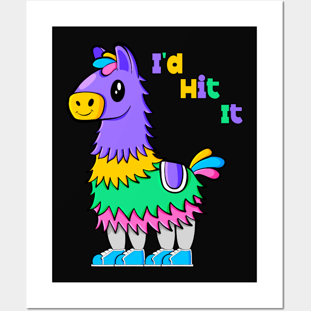 I'd Hit It Wall Art by Art by Nabes